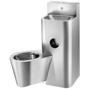 Combi Lavabo WC suspendu KOMPACT